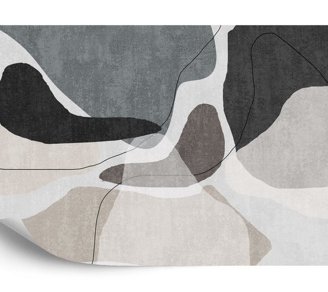 Photomural Abstract Shapes