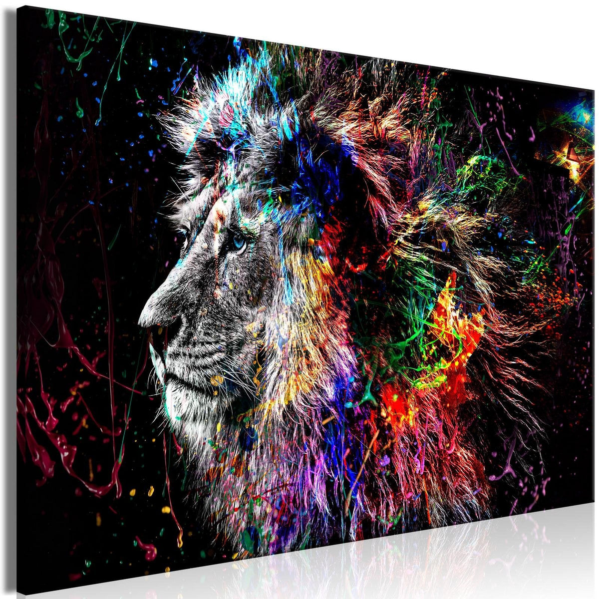 【約84cm】ANIMALLS アートポスター（超大型A1サイズ）#6487 stretched-canvas-animal-art-