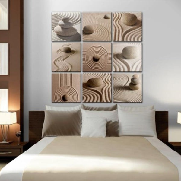Stretched Canvas Zen Art Tiptophomedecor