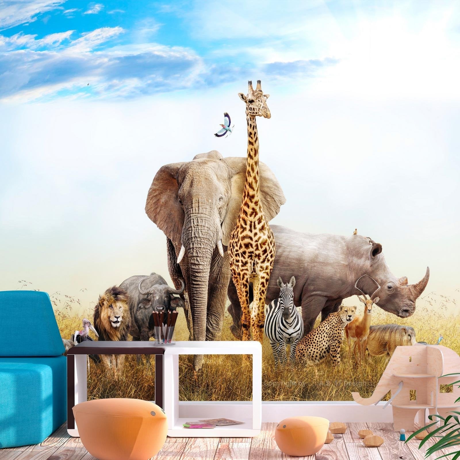 Peel & Stick Wall Murals / Animals