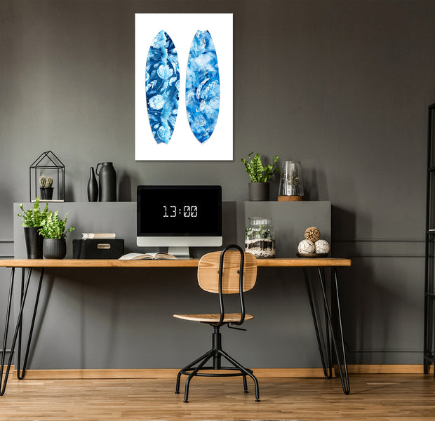 Retro Canvas Wall Art - Water Fun