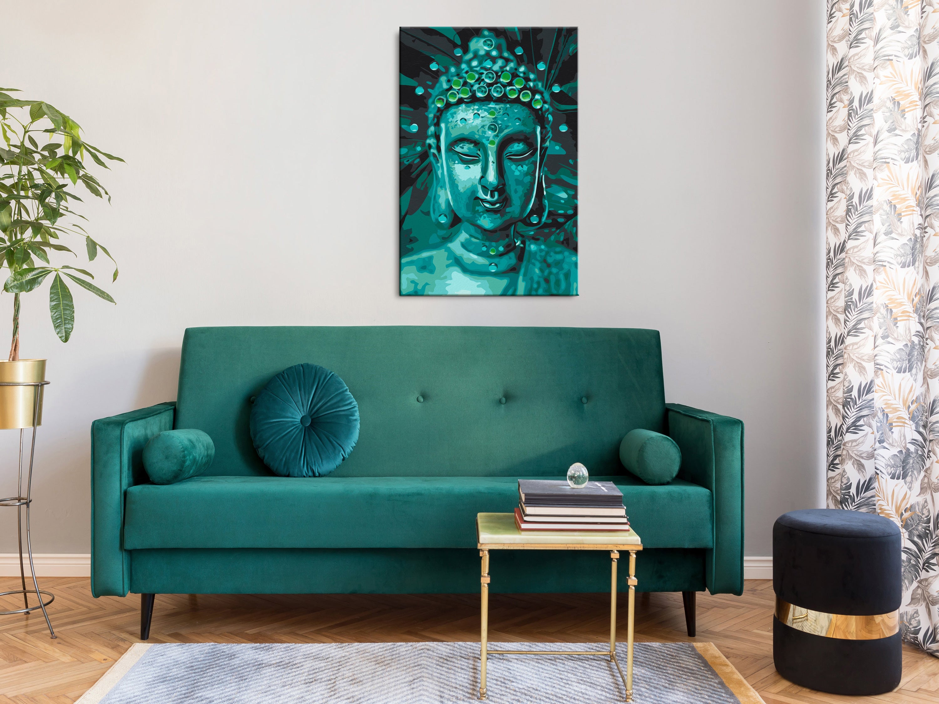 Paint By Numbers Kit - Emerald Buddha