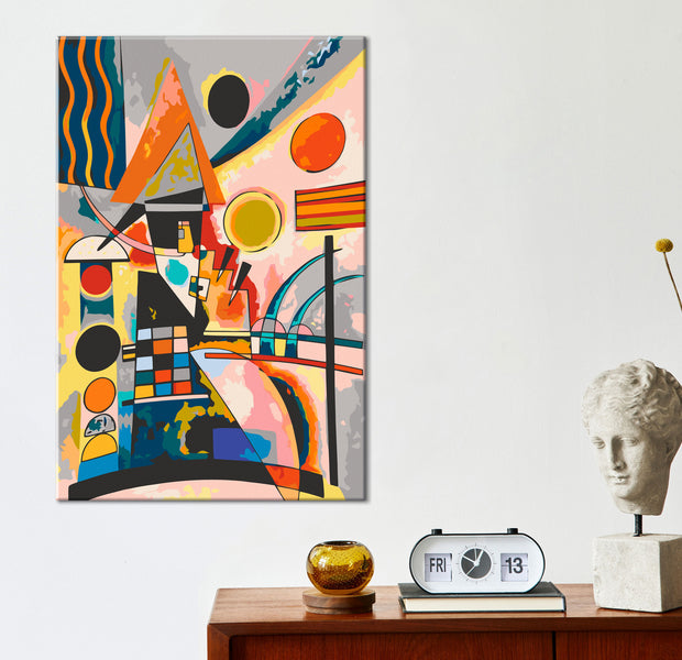 Paint By Numbers Kit - Swinging - Vasily Kandinsky