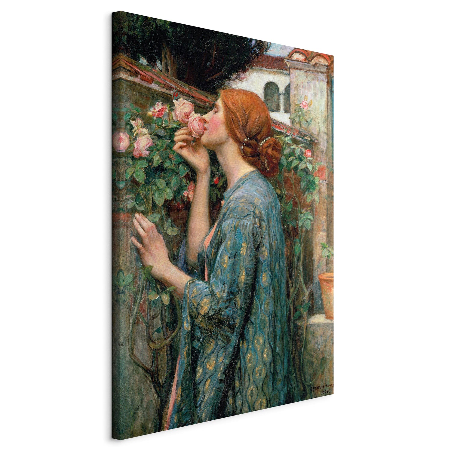 Reproduction Canvas Wall Art - The Soul of the Rose