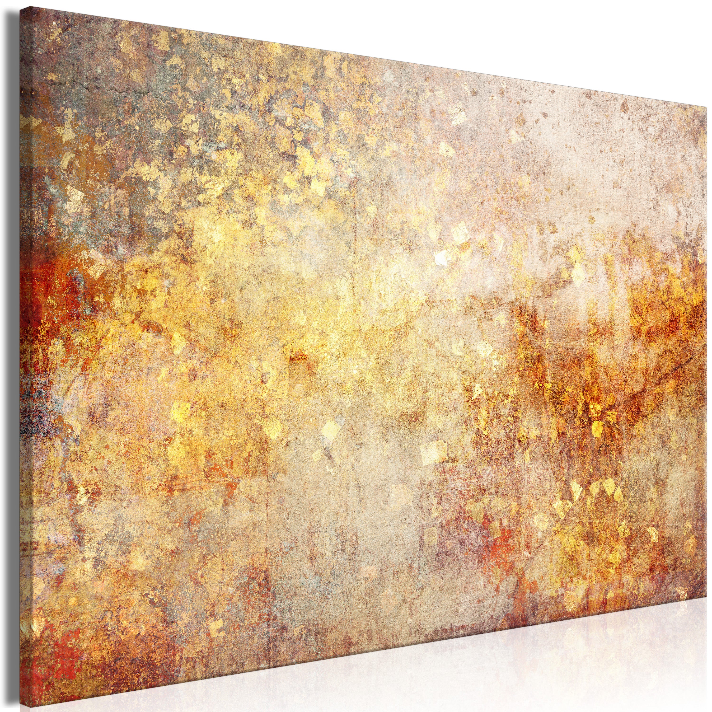 Abstract Canvas Wall Art - Decay of Time