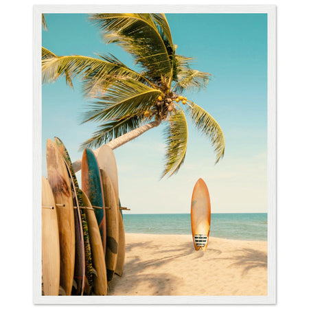 Premium Matte Paper Wooden Framed Poster