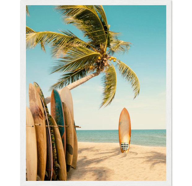 Premium Matte Paper Wooden Framed Poster