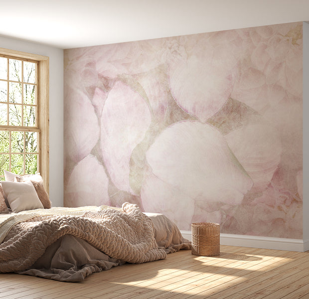 Peel & Stick Landscape Wall Mural - Blown Leaves 38"Wx27"H