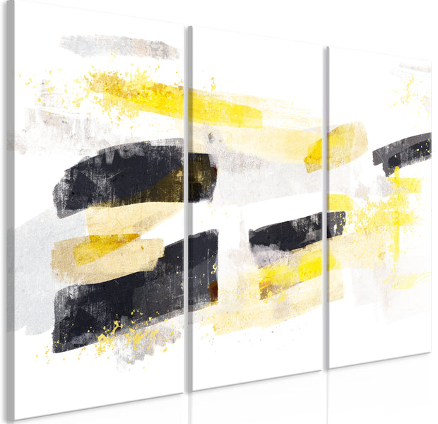 Abstract Canvas Wall Art - Modern Chic - 3 Pieces