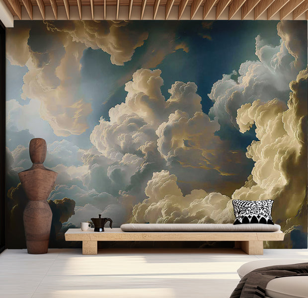 Peel & Stick Landscape Wall Mural - Sun and Shadows 38"Wx27"H