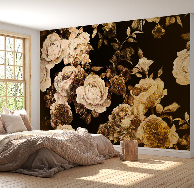 Peel & Stick Floral Wall Mural - Smell of The Garden 38"Wx27"H