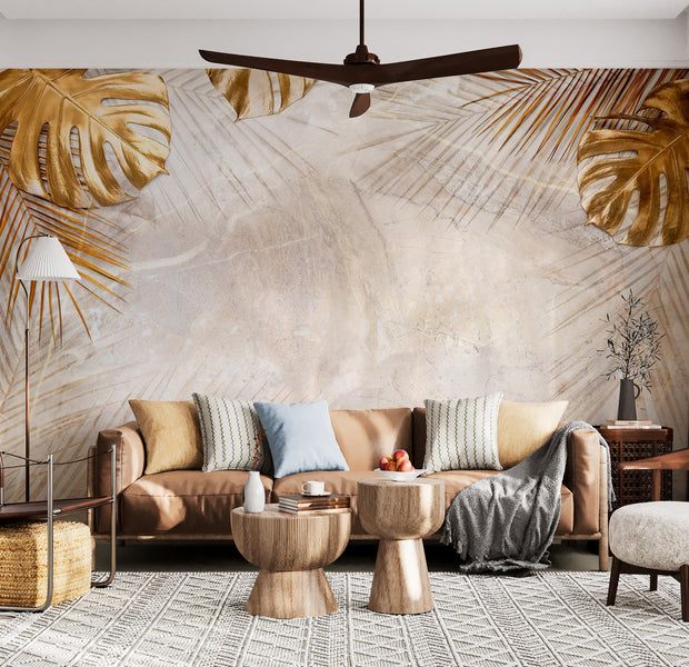 Peel & Stick Botanical Wall Mural - Precious Nature 38"Wx27"H