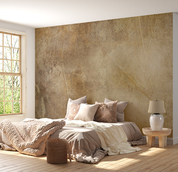 Peel & Stick Wall Mural - Subtle Leaves 38"Wx27"H