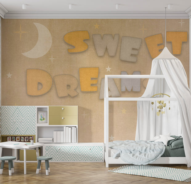 Kids Wallpaper Wall Mural - Sweet Dreams 39"Wx27"H / Standard