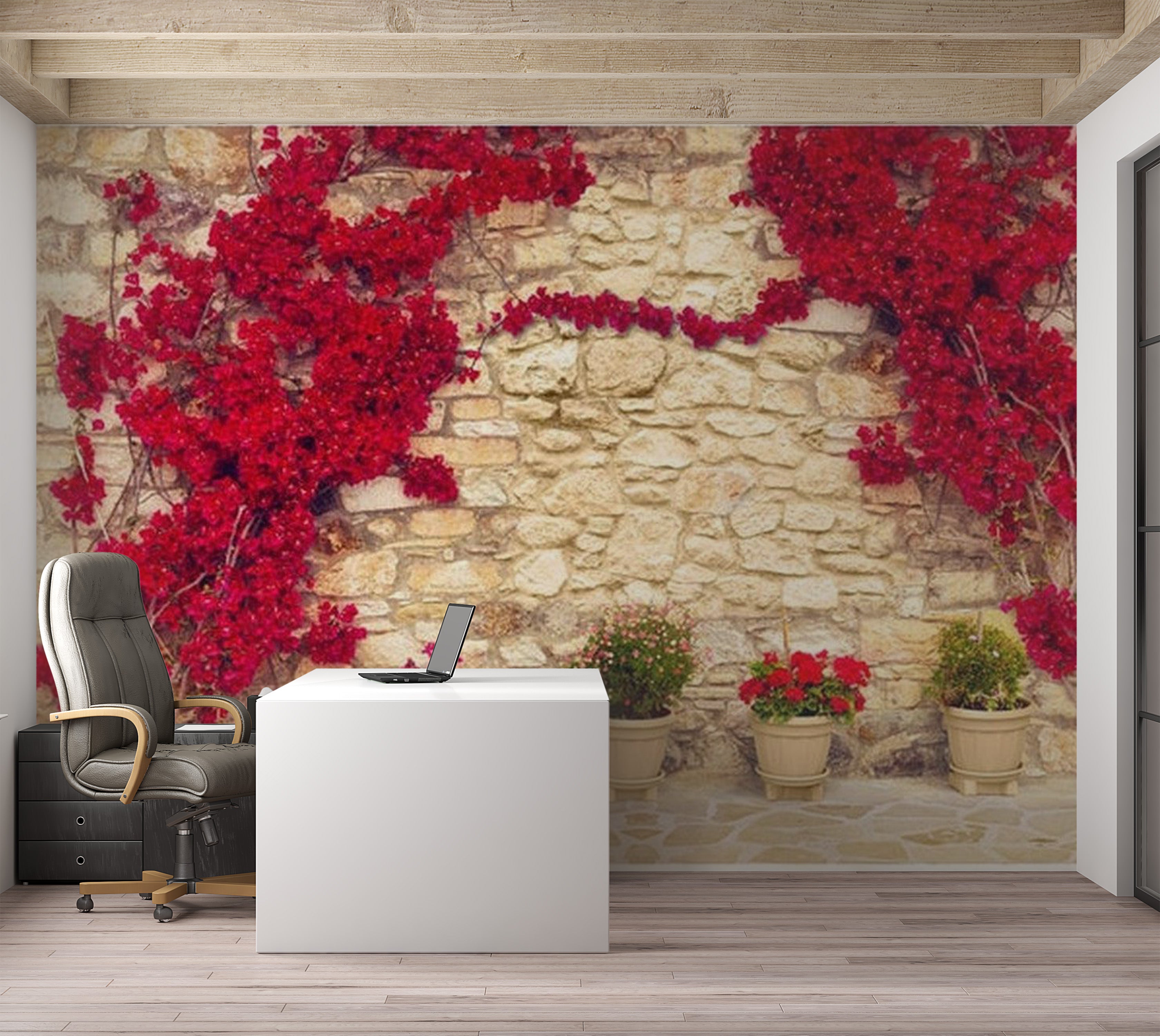 Background & Patterns Wallpaper Wall Mural - Warm Afternoon 39"Wx27"H