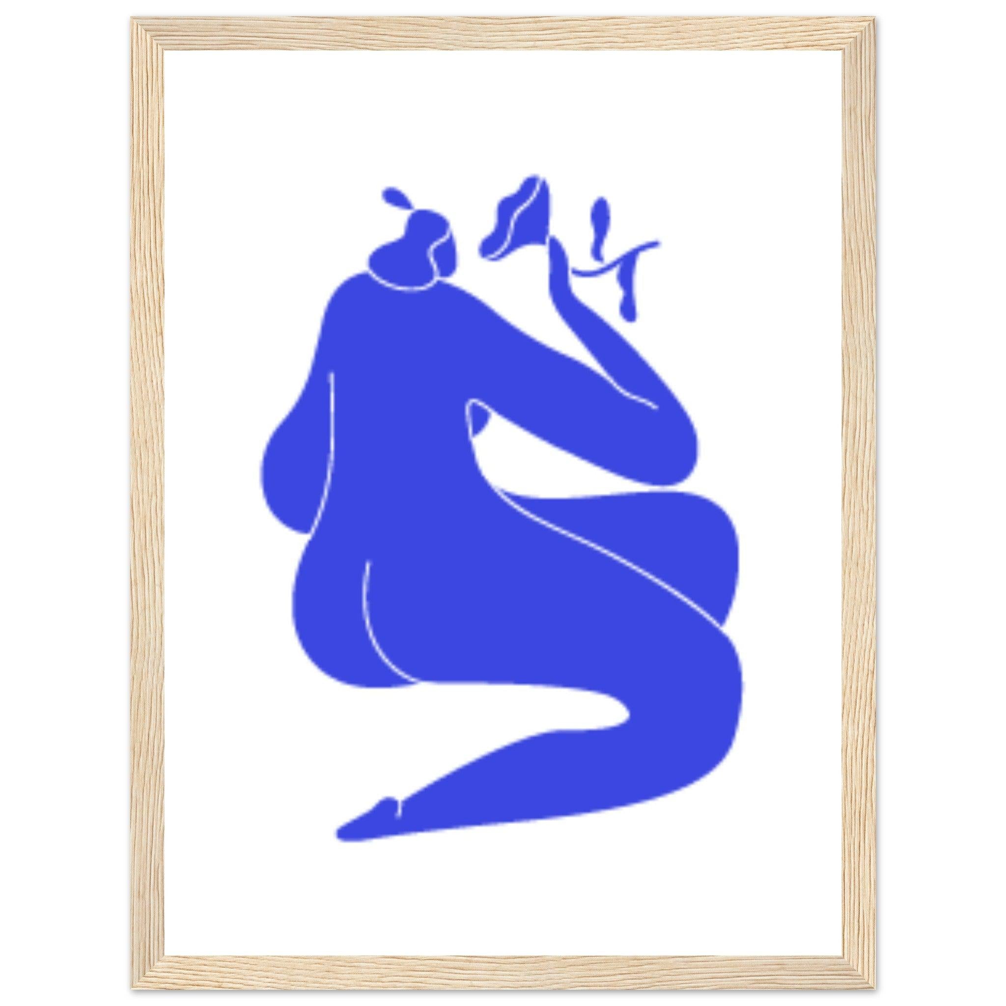Premium Matte Paper Wooden Framed Poster