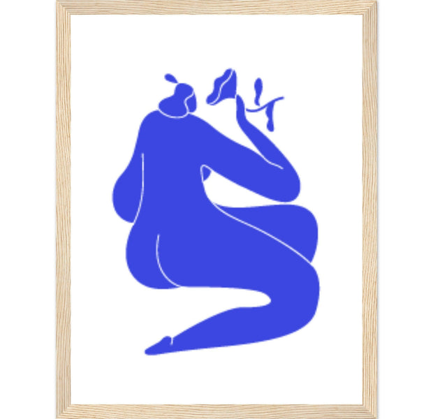 Premium Matte Paper Wooden Framed Poster