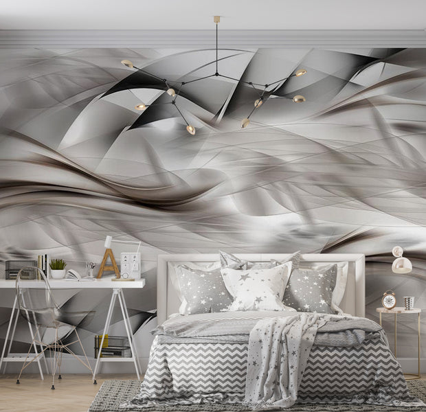 Abstract Wallpaper Wall Mural - Abstract Braid 39"Wx27"H