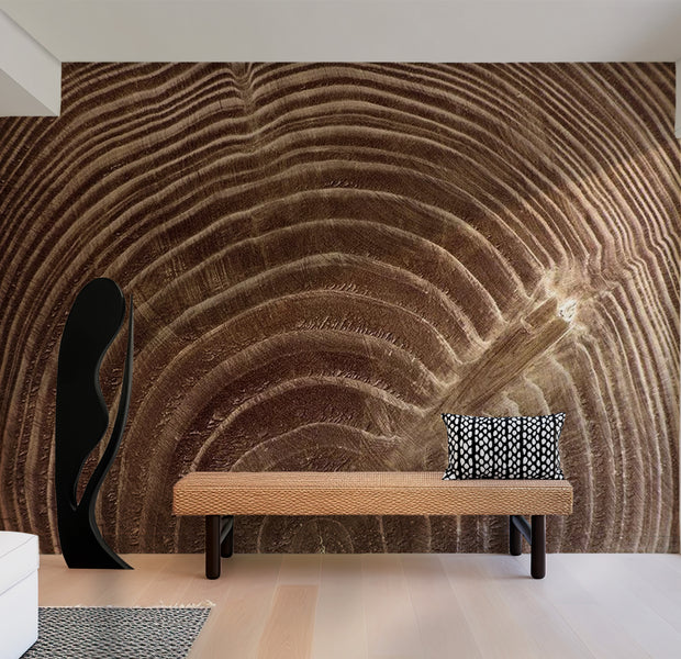 Background & Patterns Wallpaper Wall Mural - Raw Tree 39"Wx27"H