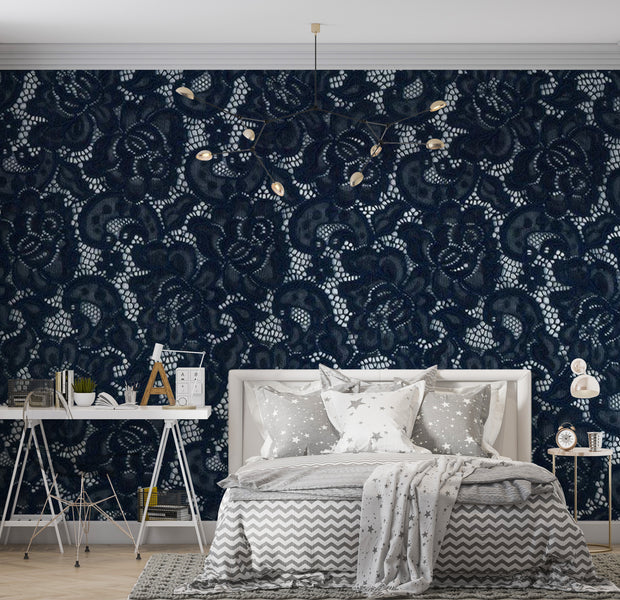 Abstract Wallpaper Wall Mural - Royal Chic 39"Wx27"H