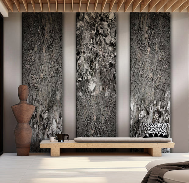 Peel & Stick Wall Mural - Black Diamond 38"Wx27"H