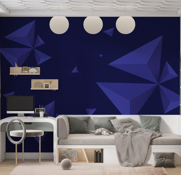 Abstract Wallpaper Wall Mural - Meteor Shower 39"Wx27"H