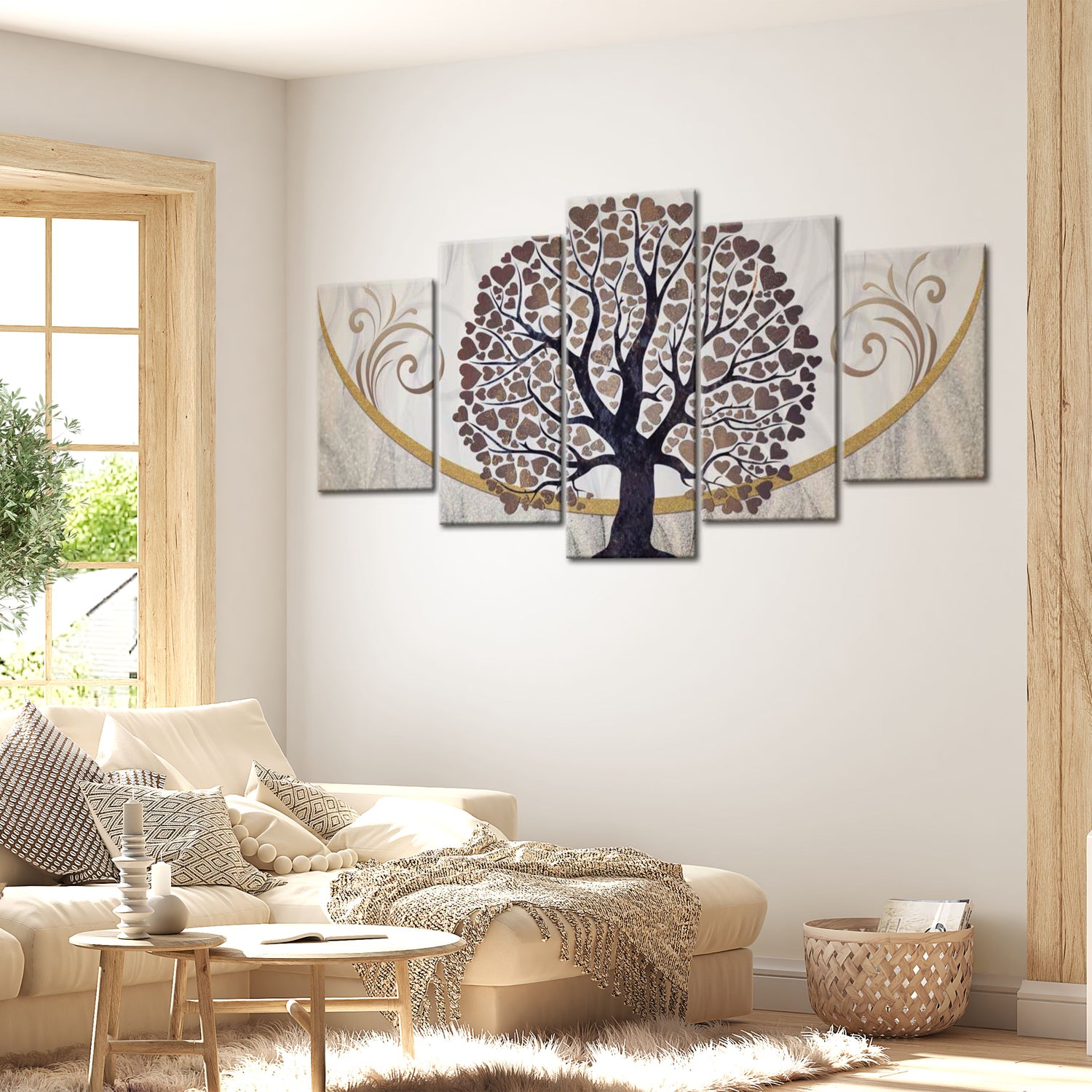 Abstract Canvas Wall Art - Tree Of Promise