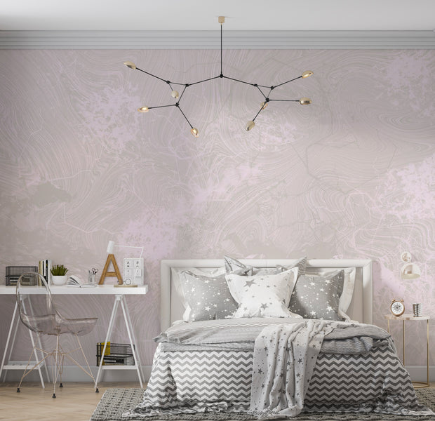Peel & Stick Wall Mural - Light Grey Mixture 38"Wx27"H