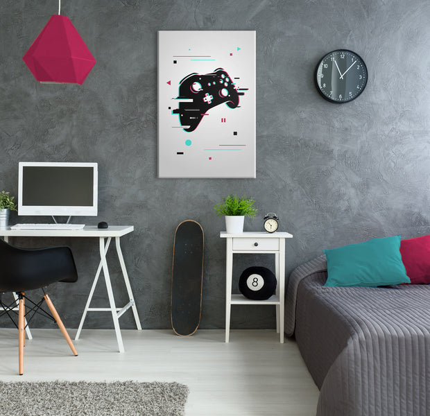 Retro Canvas Wall Art - Cyberpad