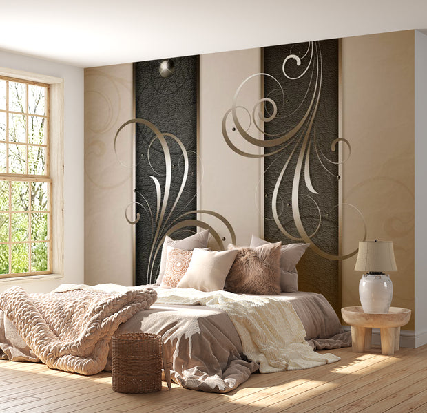 Peel & Stick Glam Wall Mural - Romantic Duet 38"Wx27"H