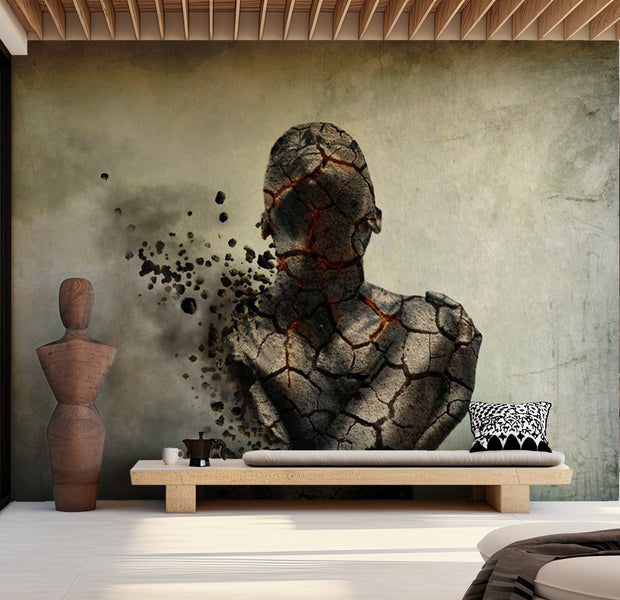 Abstract Wallpaper Wall Mural - Internal Explosion 118"Wx90"H