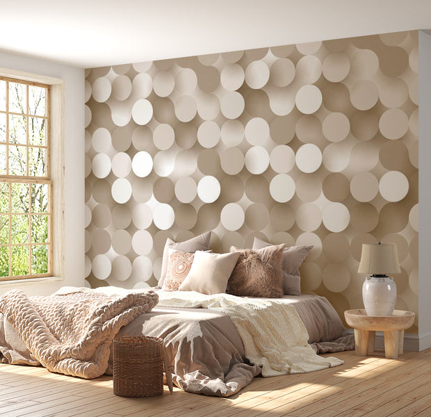 Peel & Stick Glam Wall Mural - Shiny Symphony 38"Wx27"H