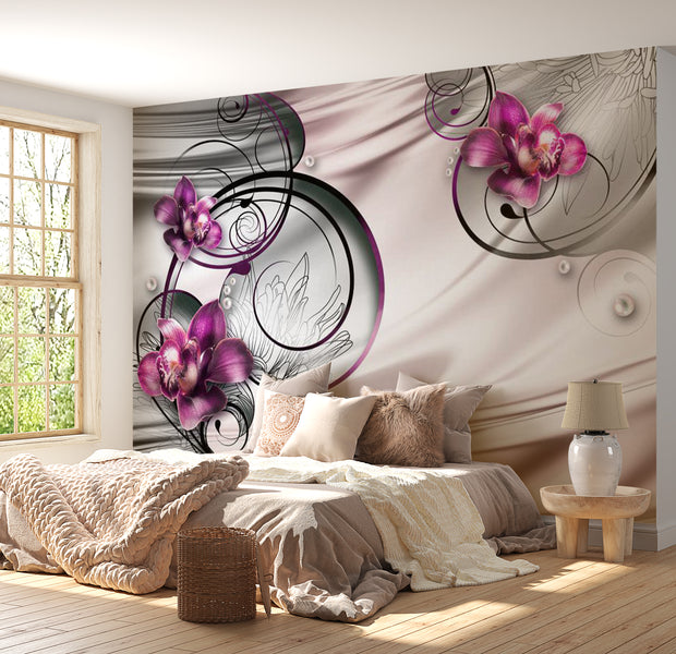 Peel & Stick Glam Wall Mural - Wave of Pleasure 38"Wx27"H