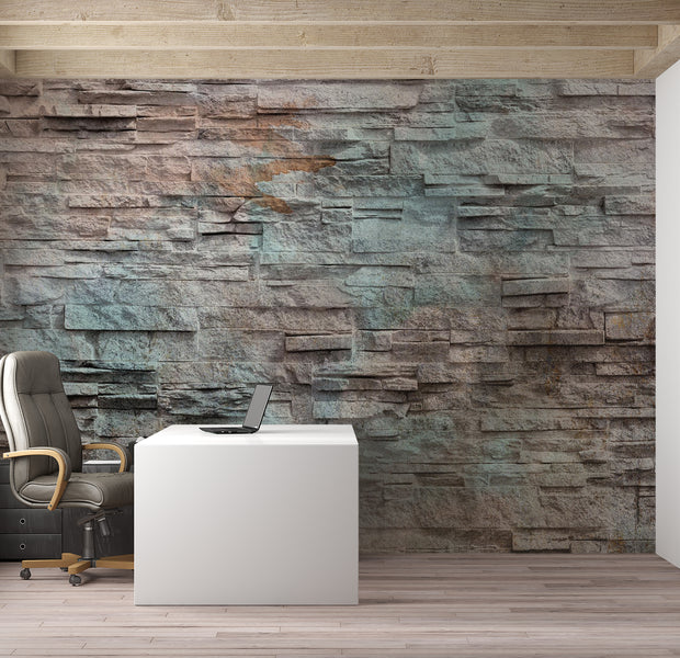 Peel & Stick Wall Mural - Natural Parallelism 38"Wx27"H