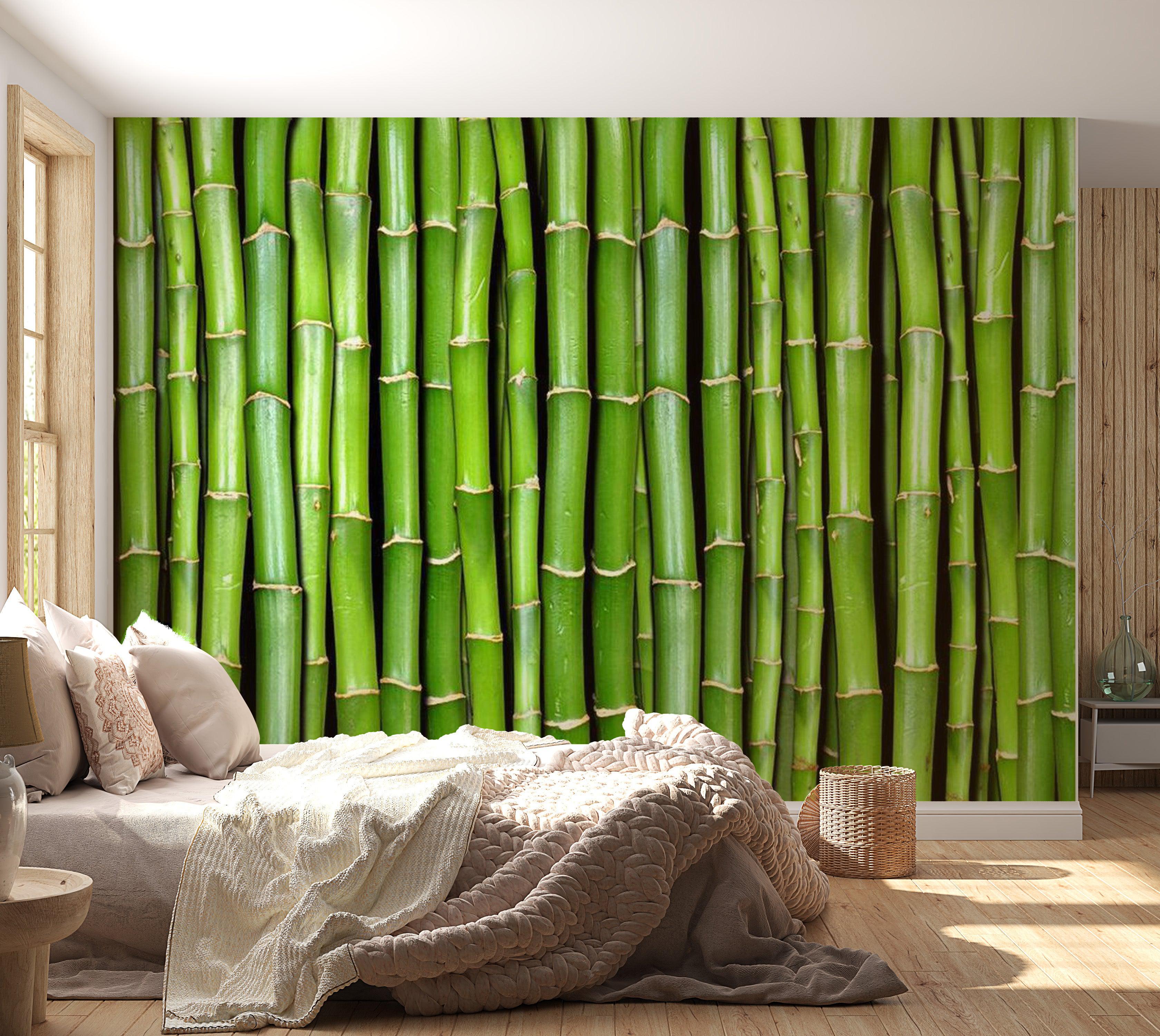 Zen Wallpaper Wall Mural - Bamboo Wall