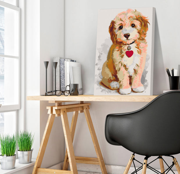 Paint By Numbers Kit - Dog Puppy