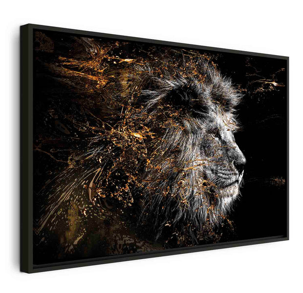 Floating Framed Canvas Art - King of the Sun