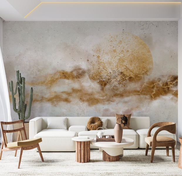 Abstract Wallpaper Wall Mural - Inner Symphony 39"Wx27"H / Standard