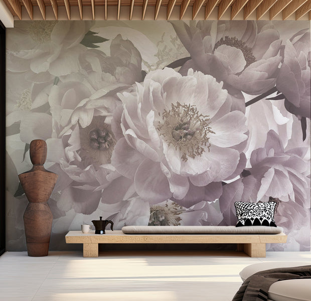 Peel & Stick Floral Wall Mural - Flowery Thought 38"Wx27"H