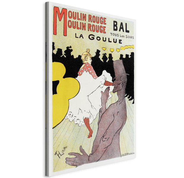 Reproduction Canvas Wall Art - Moulin Rouge - La Goulue