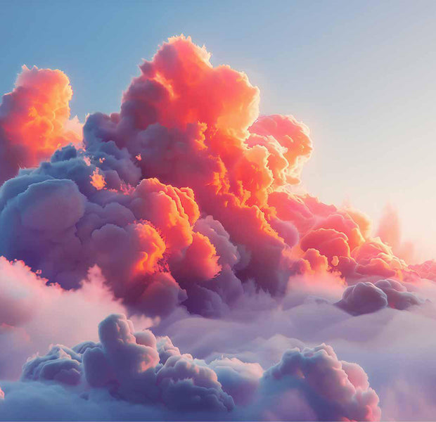 Peel & Stick Landscape Wall Mural - Twilight Spectacle 38"Wx27"H