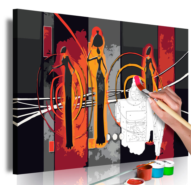 Paint By Numbers Kit - African Women