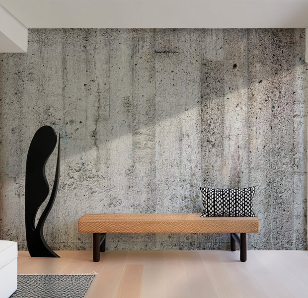 Background & Patterns Wallpaper Wall Mural - Old Concrete Plaster Wall 39"Wx27"H