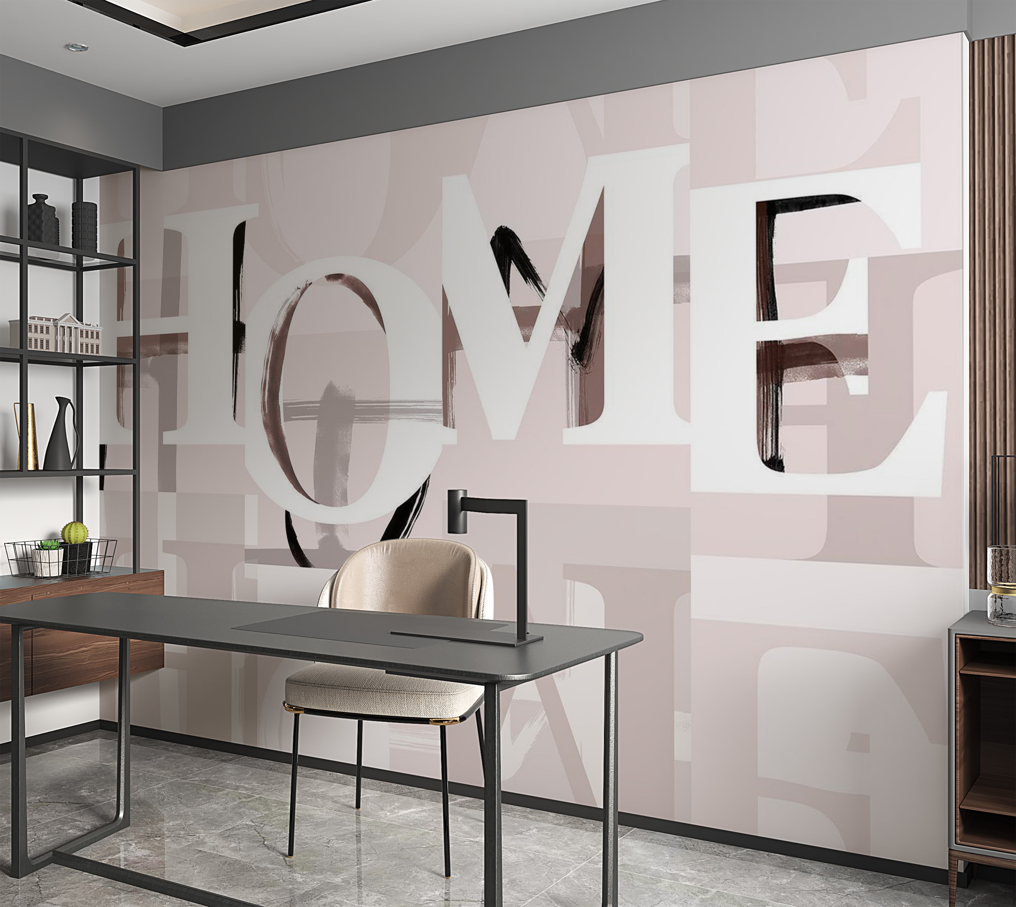 Background Wallpaper Wall Mural - My Home 59.1"x41.3"