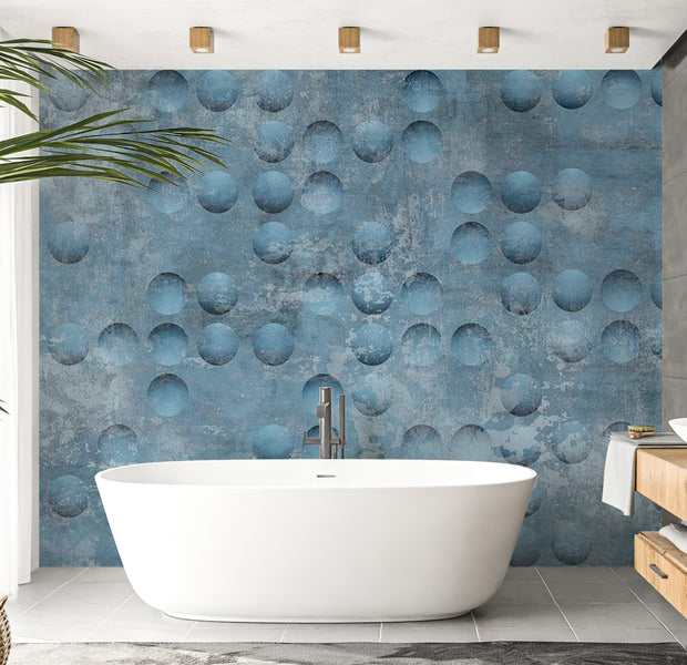 Abstract Wallpaper Wall Mural - Singin' In The Rain 39"Wx27"H