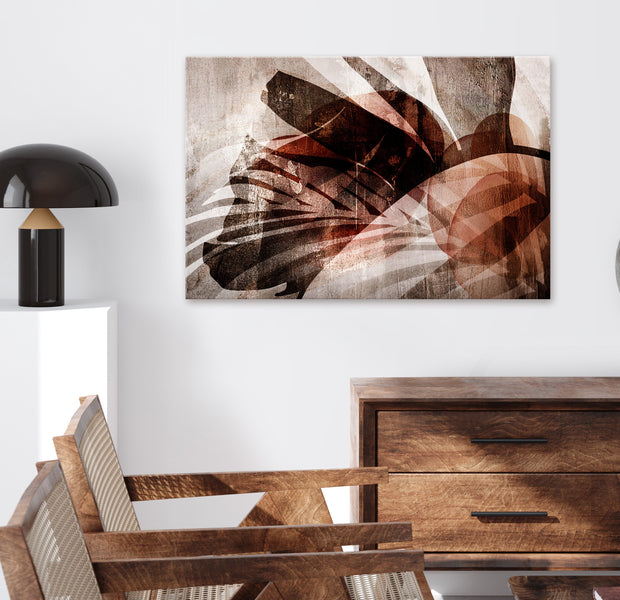 Abstract Canvas Wall Art - Penetrating Nature