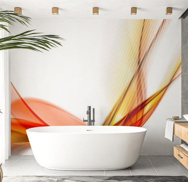 Abstract Wallpaper Wall Mural - Soft Glow 118"Wx90"H