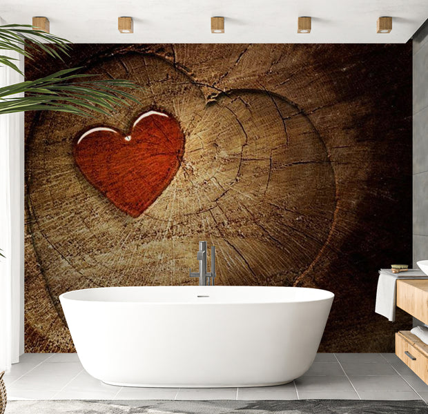 Abstract Wallpaper Wall Mural - Eternal Love 118"Wx90"H