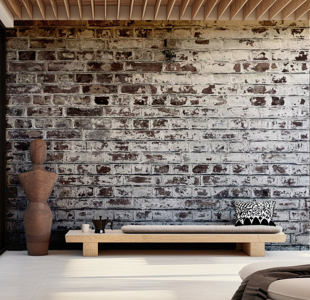 Background & Patterns Wallpaper Wall Mural - Old City Brick Wall 39"Wx27"H