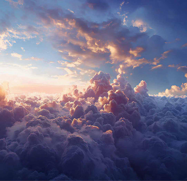 Peel & Stick Space Wall Mural - The Sun in Hiding 38"Wx27"H